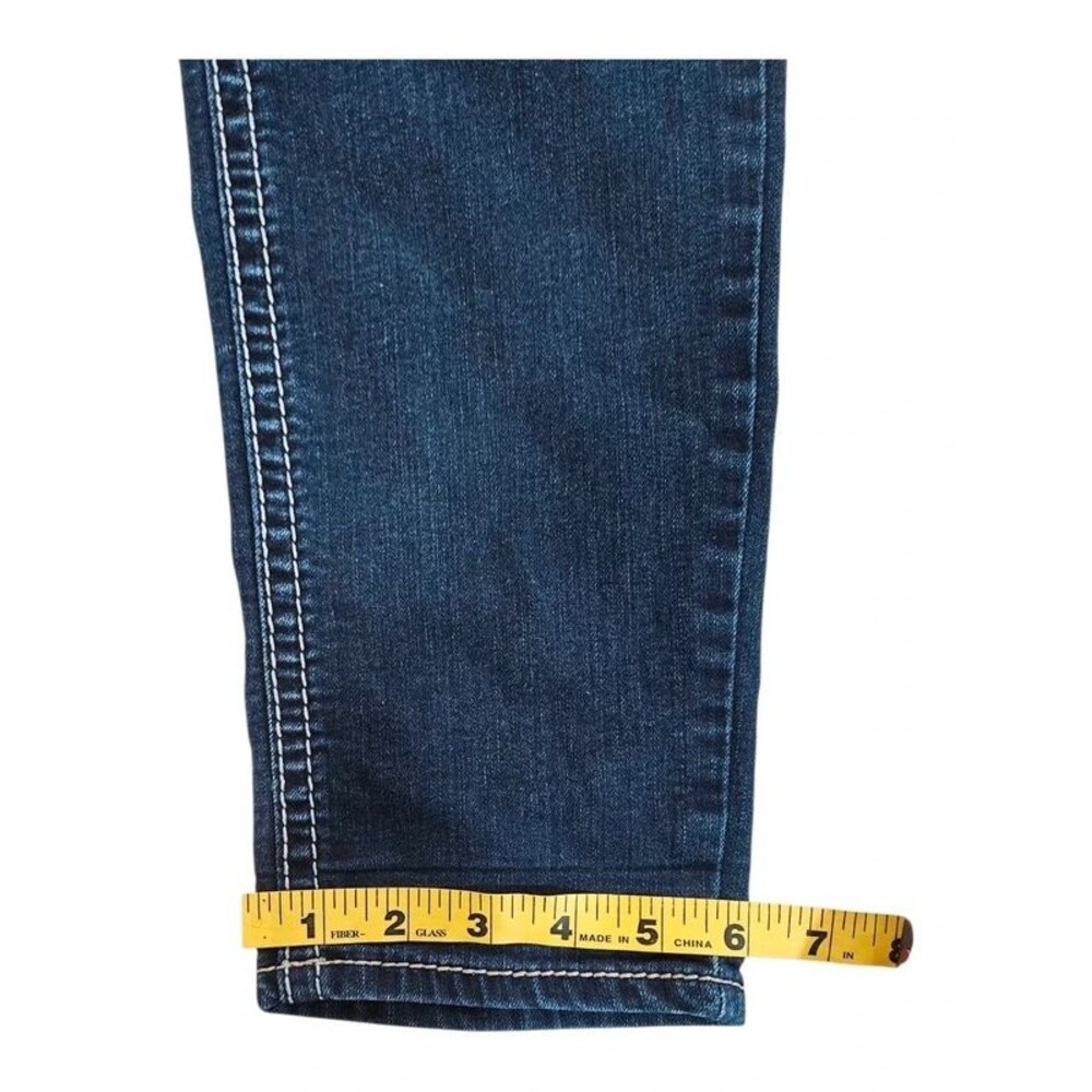 Silver Jeans Suki Mid Super Skinny Womens Blue Distressed Denim Jeans w31×L31 - Picture 10 of 11
